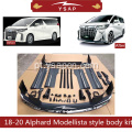 Boa qualidade 18-20 Alphard Modellista Style Body Kit